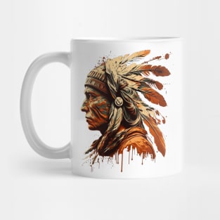 NATIVE AMERICAN INDIAN CHIEF Mug